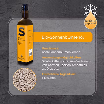 BIO Sonnenblumenöl 500ml 2