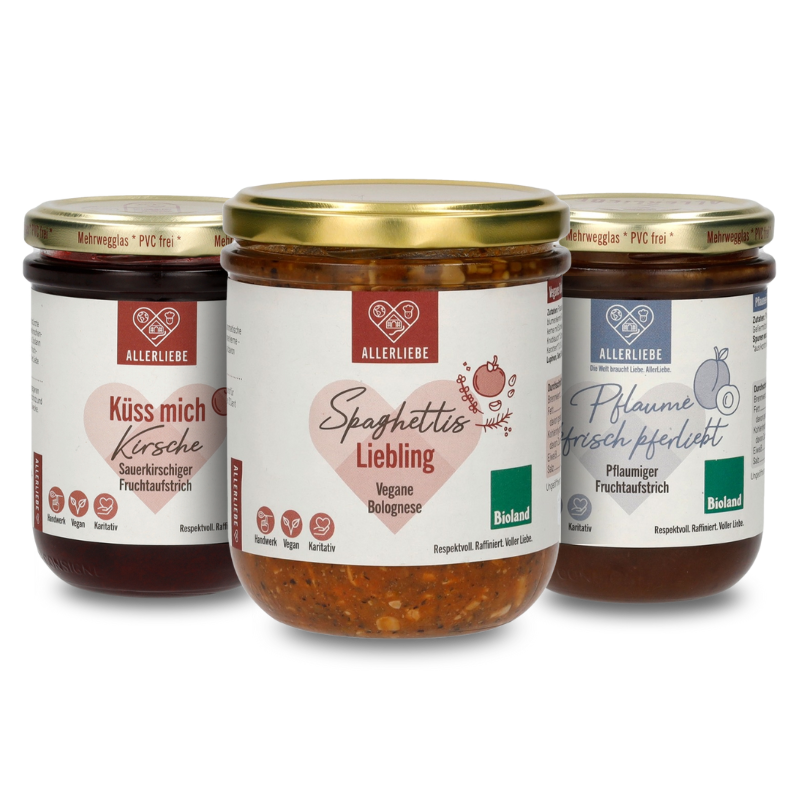 Fruchtige Bio-Aufstriche von Allerliebe