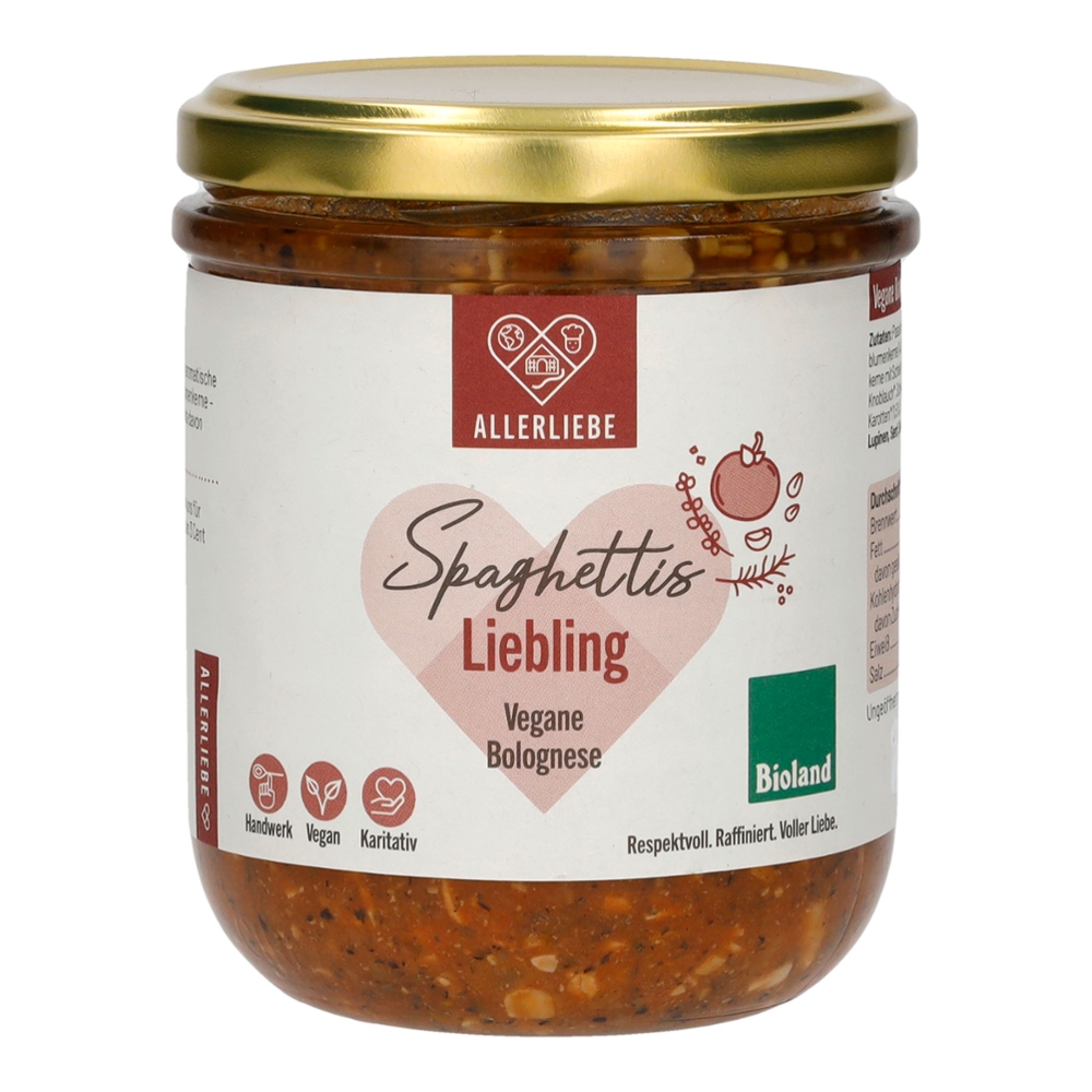 Allerliebe Bioland Sonnenblumen Bolognese 420g 