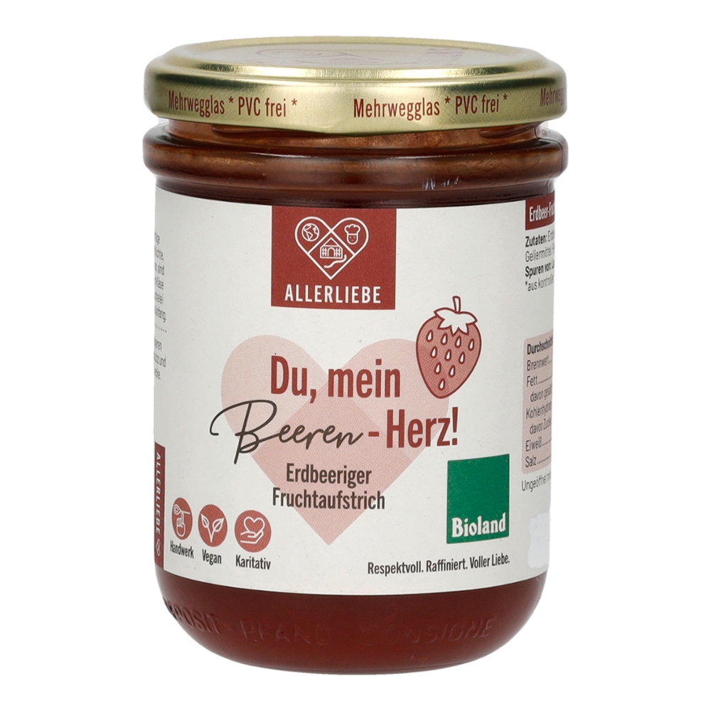 Allerliebe Bioland Erdbeer-Fruchtaufstrich 210 g 