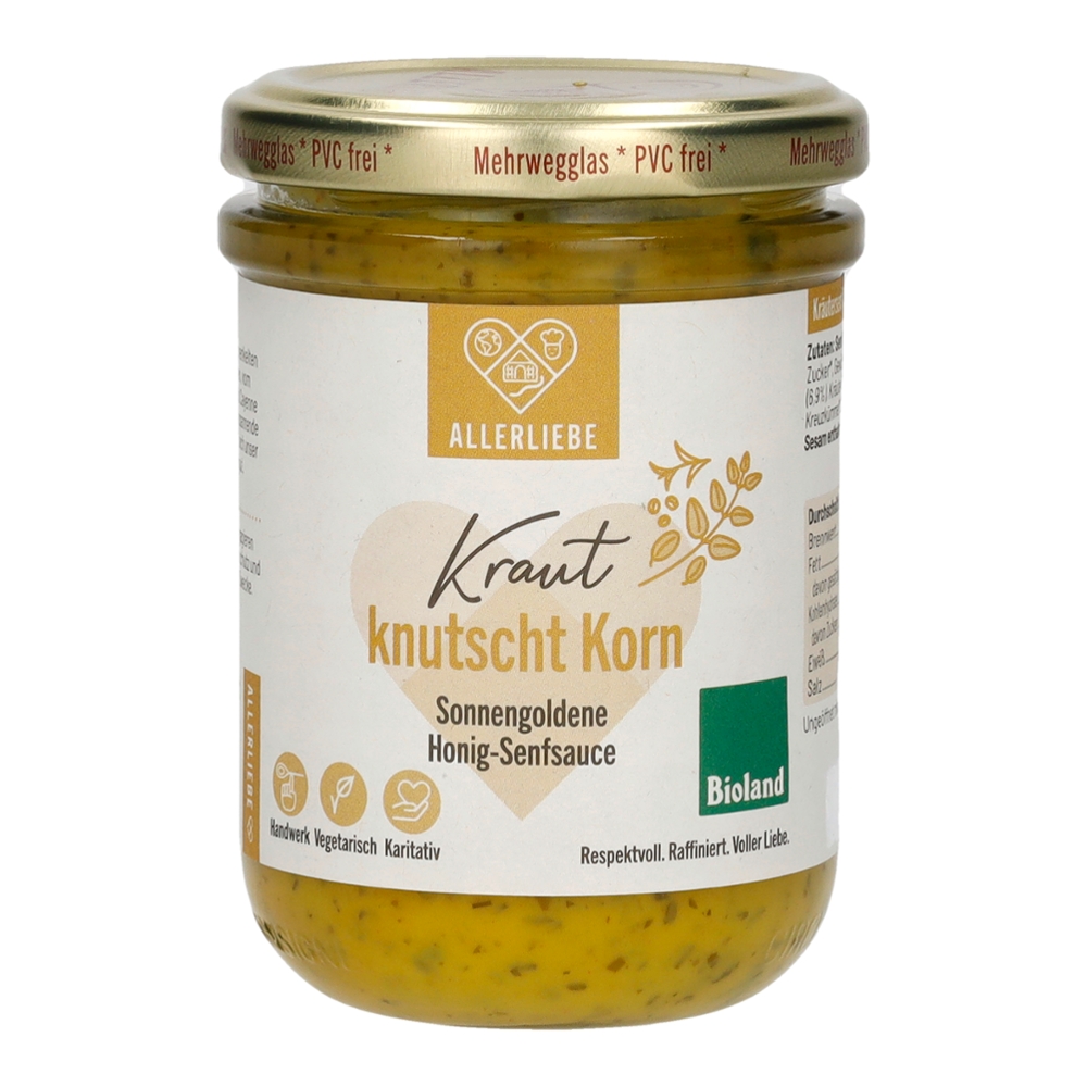 Allerliebe Bioland Kräutersenf-Sauce 215g 