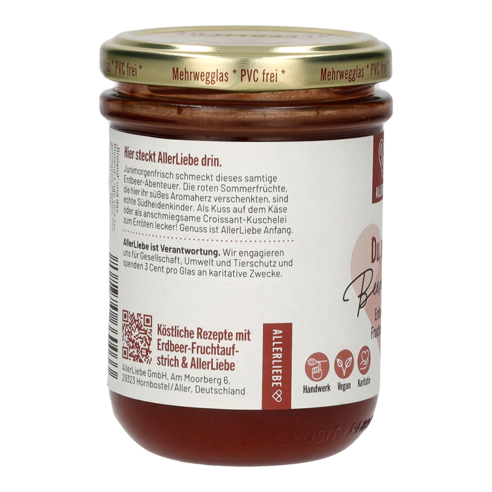 Allerliebe Bioland Erdbeer-Fruchtaufstrich 210 g  3