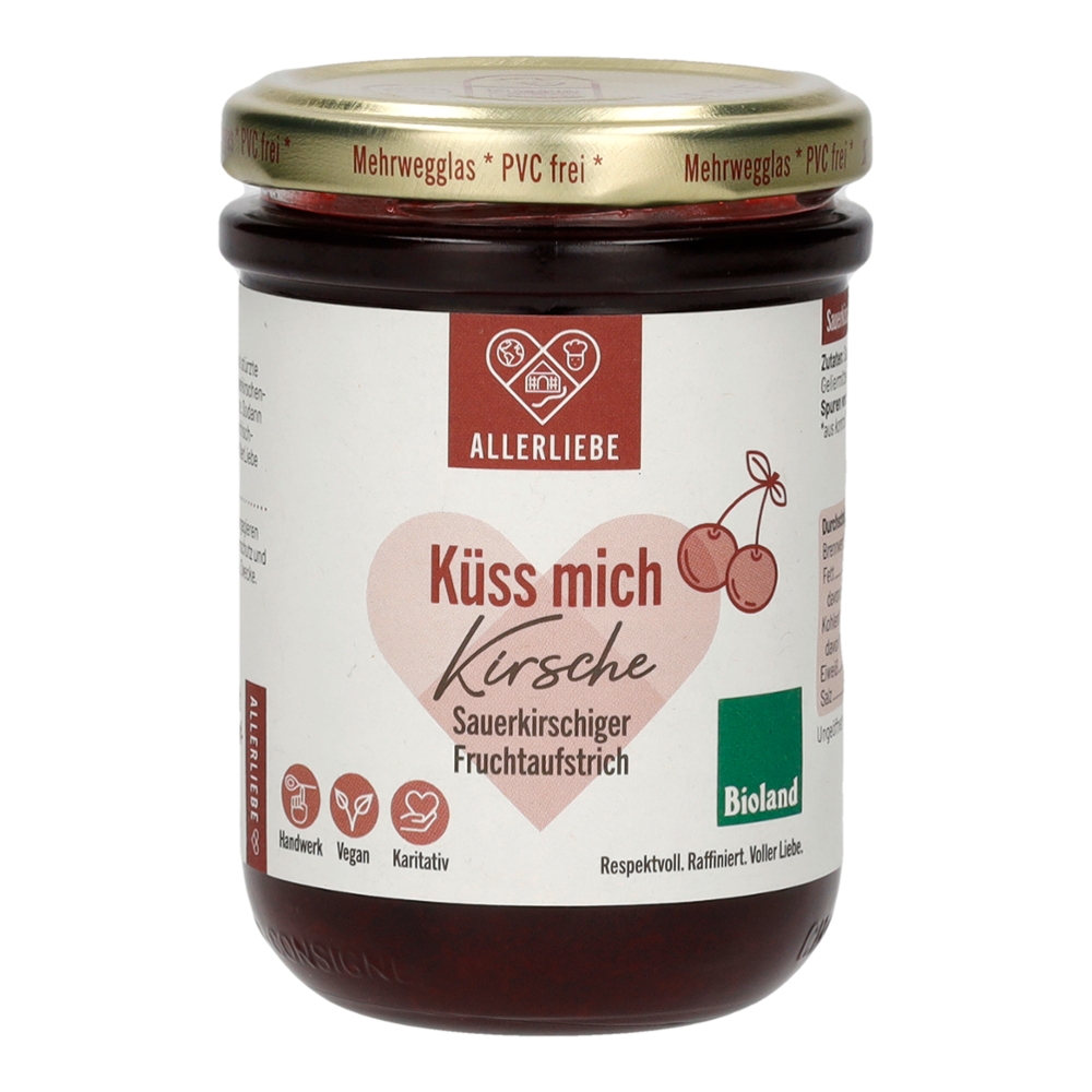 Allerliebe Bioland Sauerkirsch-Fruchtaufstrich 210g