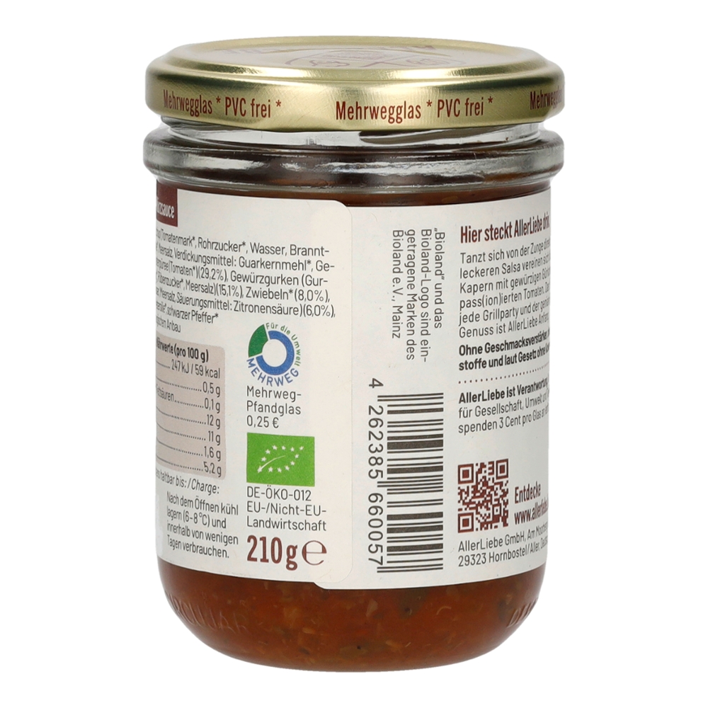 Allerliebe Bioland Tomaten-Salsa 210g  4