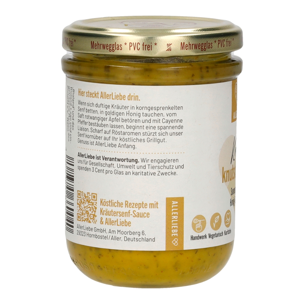 Allerliebe Bioland Kräutersenf-Sauce 215g  3